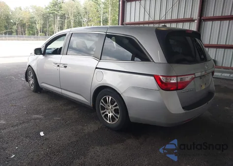 2013 Honda Odyssey Ex-L from USA, damaged, VIN 5FNRL5H6XDB030151